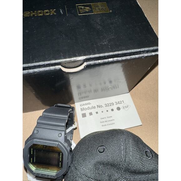 G-SHOCK NEW ERA CAP 35TH ANNIV. LIMITED EDITION DW-5600NE New With Box main image 7